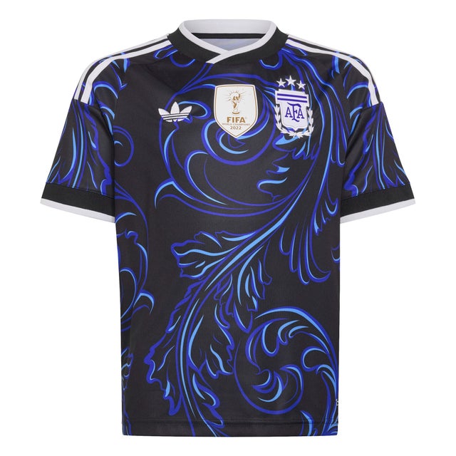 ［希少］　bal MINERAL SOCCER V2 JERSEY Medium Men's Inter Miami CF adidas Blue 2025 Goalkeeper Jersey